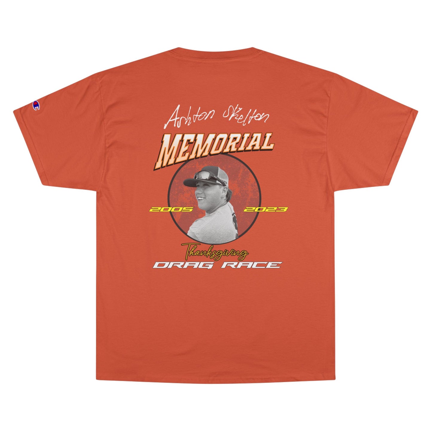 Champion Memorial Drag Race T-Shirt - Commemorative Tribute