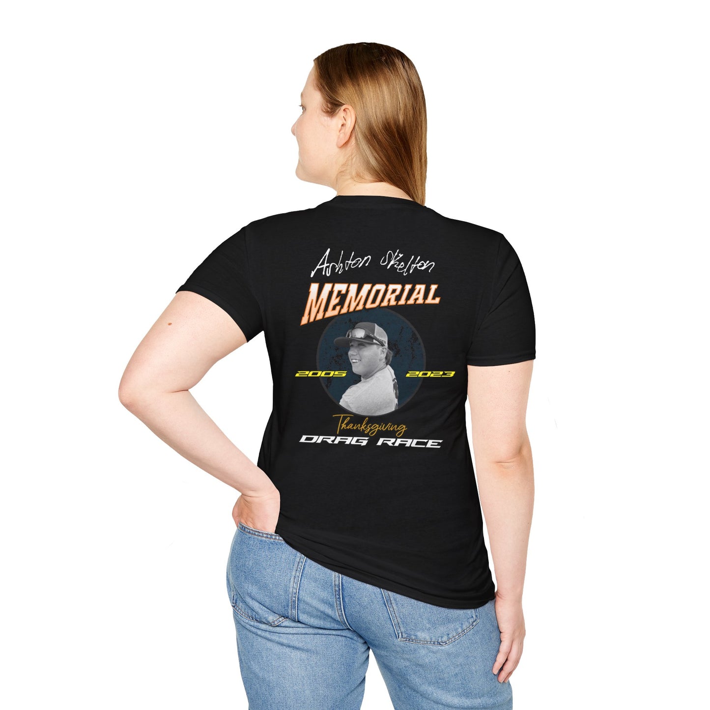2024 Memorial Thanksgiving Race T-Shirt for Ashton Skelton